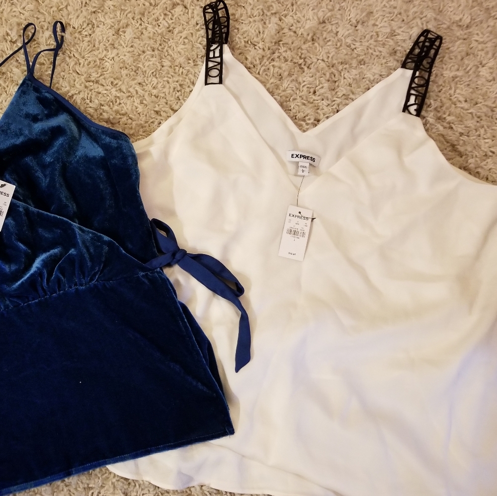 NWT EXPRESS Love Strap Downtown Cami